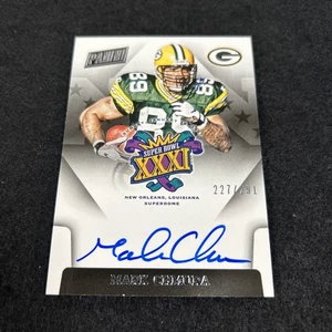 Panini Super Bowl Signatures Mark Chmura 2015 #SBXXXI-MC AUTOMÁTICO (#’d 227/291) - Imagen 1 de 8