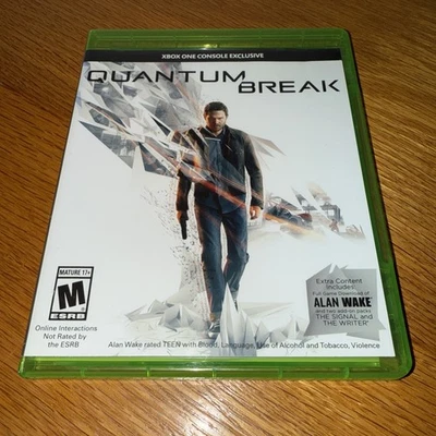 Quantum Break (Xbox One, 2016) Game + Case - Image 1 of 4