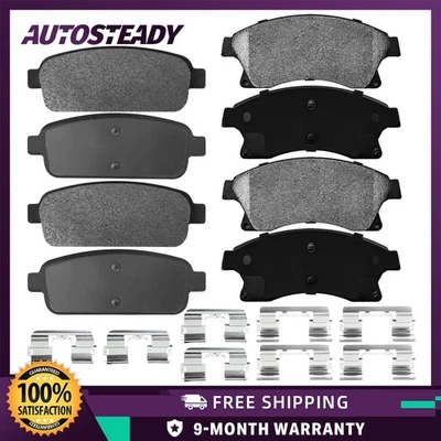 Front and Rear Ceramic Brake Pads Kit for 2013 2014 2015 2016 Chevrolet Sonic - Image 1 of 4