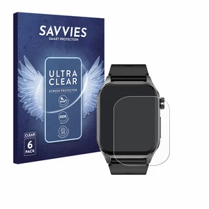 6x Folie für Knauermann Pro 3 2024 (rechteckig) Schutzfolie Displayschutz  - Zdjęcie 1 z 11