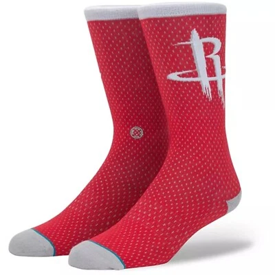 NBA Houston Rockets Stance Everyday Combed Cotton Crew Socks - Image 1 of 2