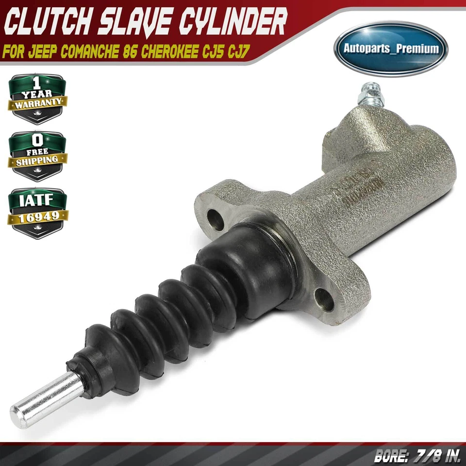 Cilindro esclavo de embrague para Jeep Comanche 86 Cherokee CJ5 CJ7 Scrambler AMC Eagle Foto 1 de 4