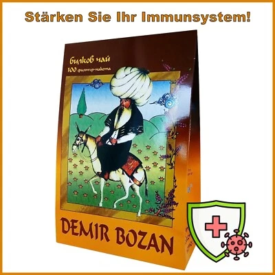 Detox-Tee Cholesterin senken Immunsystem stärken DEMIR BOZAN 100 Filterteebeutel - Bild 1 von 3