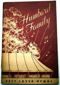 Humbard Family 101 BEST LOVED HYMNS Sonderbildausgabe 1955 Klavier alle Strophen - Bild 1 von 8