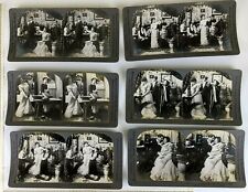 1903 Jealous Wife Husband Sexy Maid Set of 6 Stereoview Cards Keystone Vintage