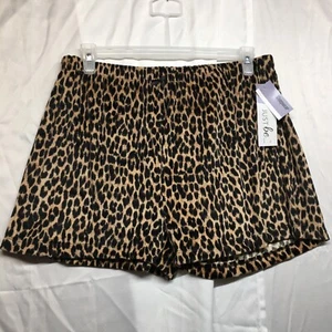 Schlafshorts Velours Pyjama Unterteil Tiermotiv 1X Neu mit Etikett - Bild 1 von 11