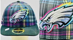 Philadelphia Eagles Crucial Catch 9FIFTY Snapback Hat Intercept Cancer~NEW~Rare* - Picture 1 of 12