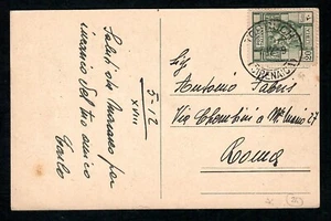 STORIA POSTALE Colonie LIBIA 1939 Cartolina da Tobruk a Roma (Z4) - Picture 1 of 2