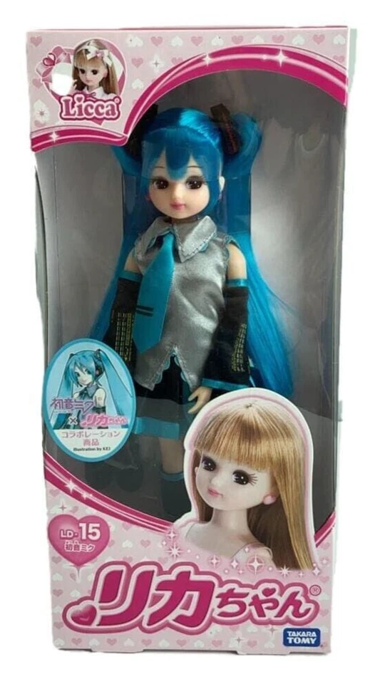 Takara Tomy Vocaloid Miku Hatsune Licca LD15 Doll