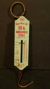 Vintage OT Handi Weigh All 50lb Household Scale - Picture 1 of 6