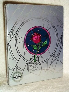 Beauty and The Beast (4K/Blu-ray, 2020, STEELBOOK) animated DISNEY musical love - Picture 1 of 6