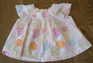 BEBE BY MINIHAHA BABY GIRLS TOP SZ 6 MONTHS - Picture 1 of 2