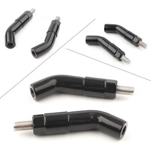 Spiegel Stengel Extender Schwarz für Harley Sportster Iron 1200 XL1200NS - Bild 1 von 11