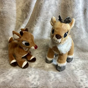 Rudolph das Rentier mit der roten Nase & Clarice Plüsch - Weihnachtsdeko! L@@K - Bild 1 von 8