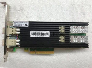 Silicom Dual-Port Fiber 10 Gigabit Ethernet/BYPASS PE210G2BPI9 Network Card - Picture 1 of 3