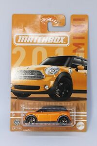 2024 Matchbox Orange 2011 Mini Cooper Countryman Walmart Exclusive 5/6