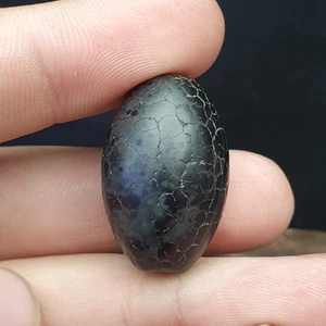 Vintage tibetan sulaimani agate bead with beautiful stripes. an- it-279Gift - Picture 1 of 9