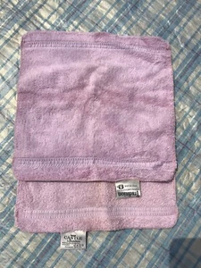 2 Vtg Castle by Dundee Tradition Face Towels Washcloths Combed Cotton USA Pink - Picture 1 of 8