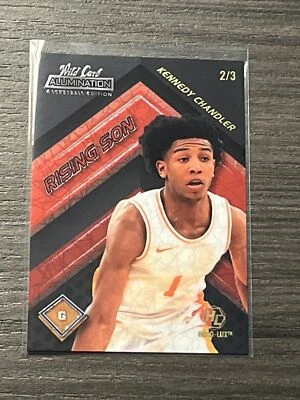 2021-22 Wild Card Alumination Rising Sons Insert /3 Kennedy Chandler #RS-17 SSP - Image 1 of 2