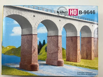 KIBRI 9646 Brick Viaduct Bridge 1:87 H0 "Assembly Kit, Very Rare"  Ref. B006 - Photo 1/4