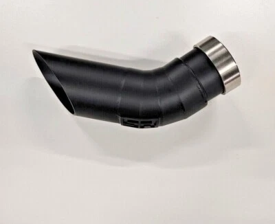 川崎 Ninja 1000 SX 2020-2024 黑色排气管无带消声器 — 第 1/4 张图片