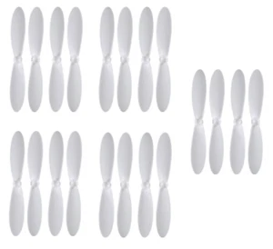 Heli-Max 1SQ White on White Propeller Blades Props 5x Propellers - Picture 1 of 1