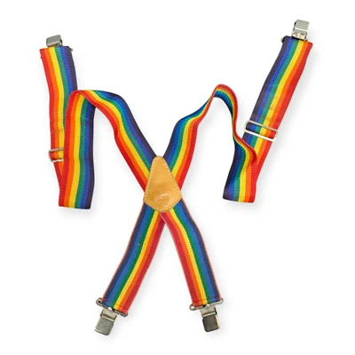 Tirantes Arco Iris Ajustables CRAFT CUERO PERSONALIZADO - Cuero de Vaca Grano Superior Foto 1 de 4