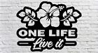 One Life Live It Funny Car van Window Bumper VW VAG Vinyl Decal Sticker T4 T5 T6