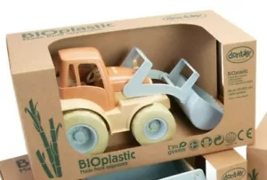 BIOPLASTIC GIFT BOX TRACTOR DIGGER by DANTOY from SUGARCANE sustainable toys - Picture 1 of 4