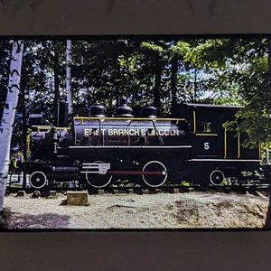 Locomotora Railroad Slide East Branch y Lincoln 5 1991 2-4-2T New Hampshire - Imagen 1 de 4