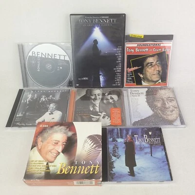 Tony Bennett Lot, 9 CDs and 1 DVD Tony Bennett: An American Classic *POLISHED* — 第 1/4 张图片