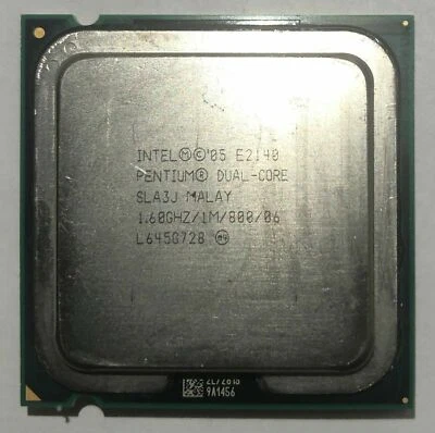 Intel® Pentium DualCore Processor HT E2140 E5300 E2200 1.6GHz 2.2GHz 2.6GHz Used - Image 1 of 3
