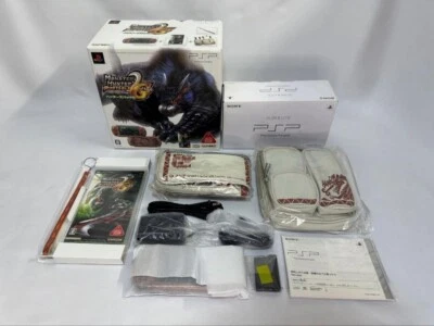 【Rare】PSP Playstation Portable Console Bronze Monster Hunter 2G Limited Model - Image 1 of 4