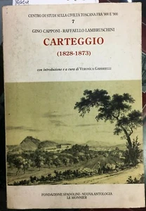 (Toscana) G. Capponi, R. Lambruschini - CARTEGGIO (1828-2873) - Le Monnier 1996 - Imagen 1 de 1