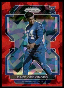 2021 Panini Prizm #387 Dayo Odeyingbo Red Ice Indianapolis Colts - Bild 1 von 2