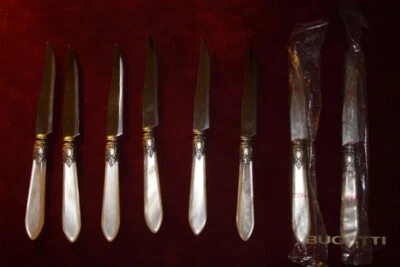 Cuchillo para filete cubiertos BUGATTI patrón Oxford. Foto 1 de 4