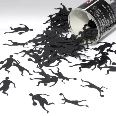 Jugador de baloncesto confeti - 2 colores a elegir - 2 piezas o 1/2 libras - ENVÍO GRATUITO Foto 1 de 4