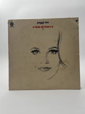 PEGGY LEE IS THAT ALL THERE IS? 12" LP VG+ VINYL RECORD CAPITOL FREE SHIPPING - Image 1 of 4