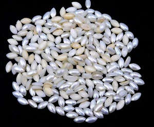 4X8 MM Natural Pearl Marquis Cab Lot Loose Gemstone For Jewelry Making P-811 - Picture 1 of 5