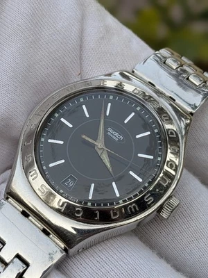 Винтажные автоматические часы 1990-х SWATCH IRONY из нержавеющей стали сделано в Швейцарии  - Изображение 1 из 4