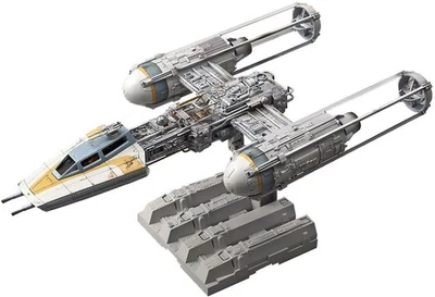 Star Wars Y Wing Star Fighter scala 1/72 - modello in plastica colorata - Immagine 1 di 4