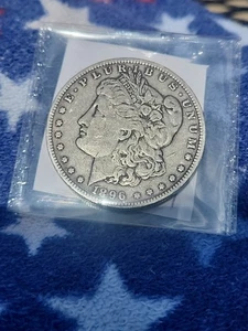1896 O Morgan Silver Dollar - Picture 1 of 2