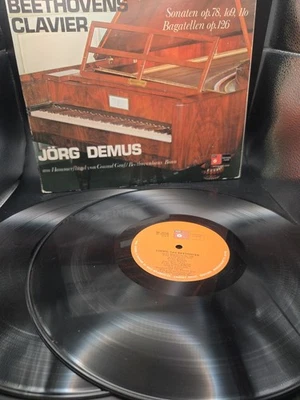 Jorg Demus Ludwig Van Beethoven Beethovens Klavier Double Album Beethoven Piano - Image 1 of 4