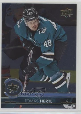 2017-18 Upper Deck Silver Foil Tomas Hertl #401 - Image 1 of 2