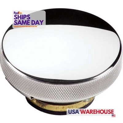Billet Specialties 75120, One Polished Radiator Cap Plain 16Lb. Performance Part - Imagem 1 de 4