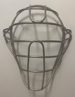 Adidas Catcher / Umpire Pro Issue Mask - Newly Powder Coated Straight up SILVER