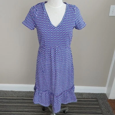 Vestido jersey Melissa manga corta Boden para mujer talla 10R. EE. UU. E2 Foto 1 de 4