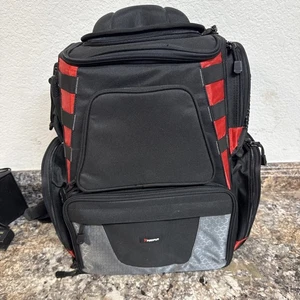 Mochila para aparejos de pesca Piscifun con soportes para caña y 4 cajas de aparejos, impermeable - Imagen 1 de 12