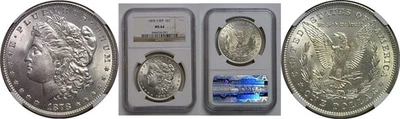 1878-7/8TF Morgan Dollar   NGC MS-64 - Image 1 of 3