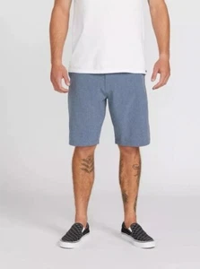✅Volcom ✅Men's ✅Kerosene Quick Dry Hybrid Shorts ✅28 ✅Blue ✅4 Way Stretch - Picture 1 of 12